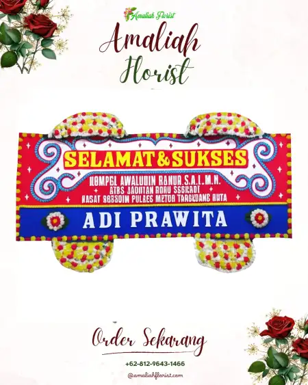 Papan Bunga Ucapan Selamat Kunti